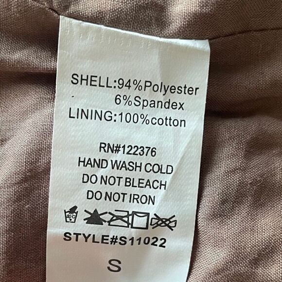 Mustard Seed Bronze Velvet Bomber Jacket - Picture 5 of 5